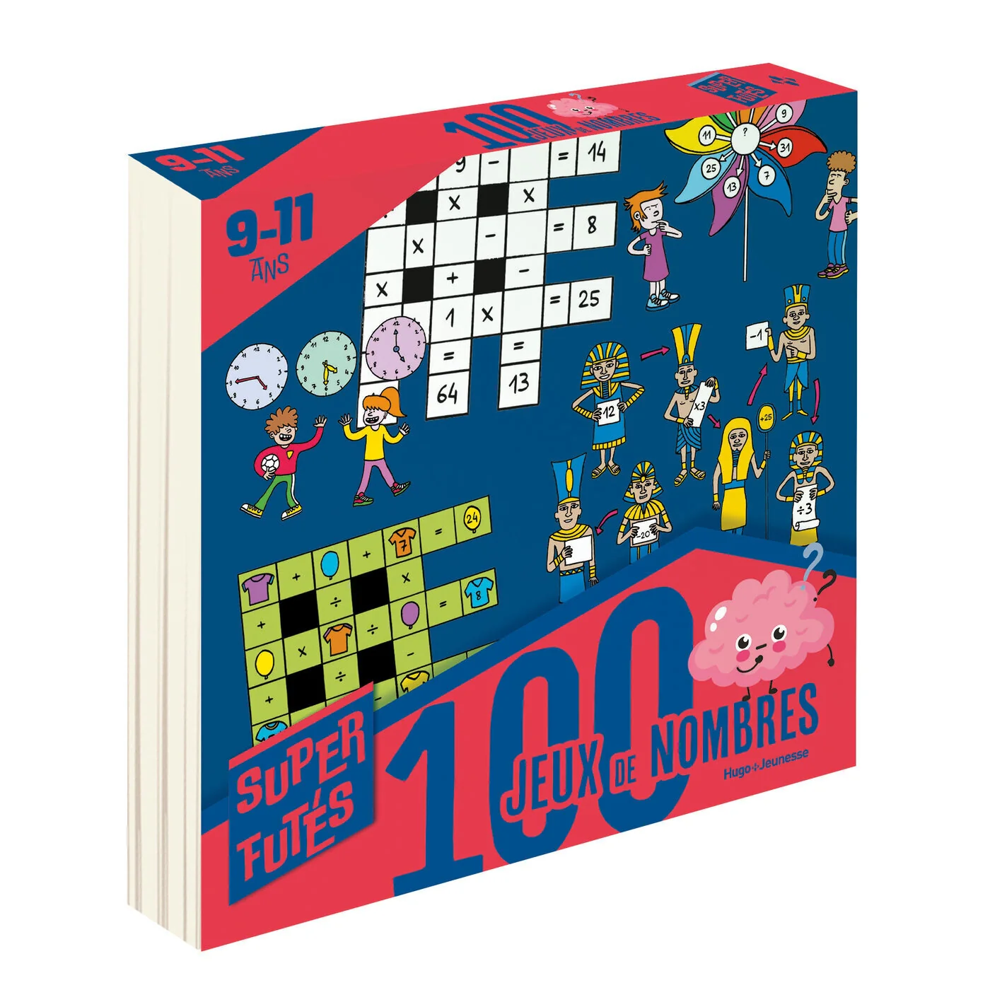 100 jeux de nombres pour super futés 9-11 ans