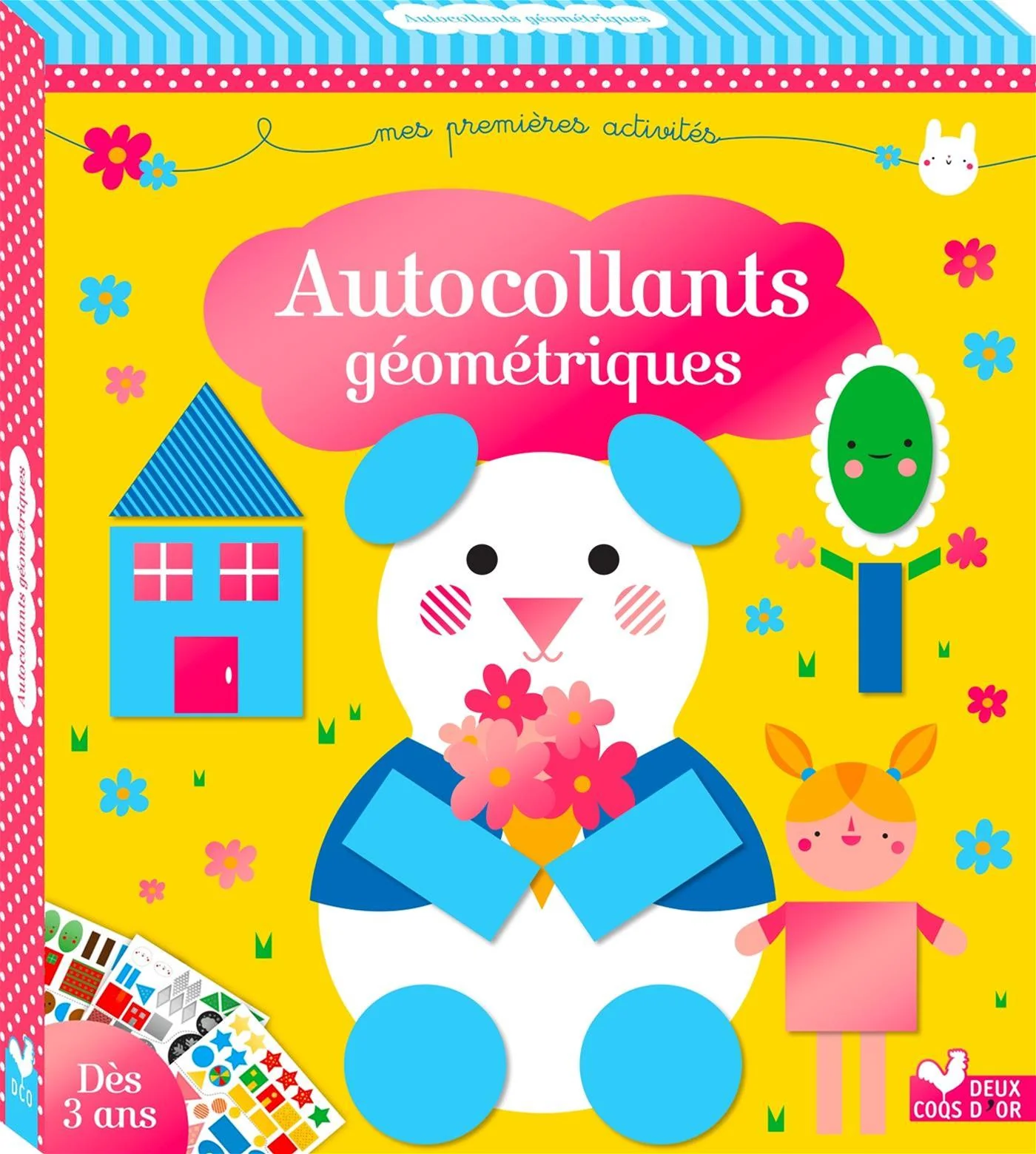 AUTOCOLLANTS GEOMETRIQUES - BOITE