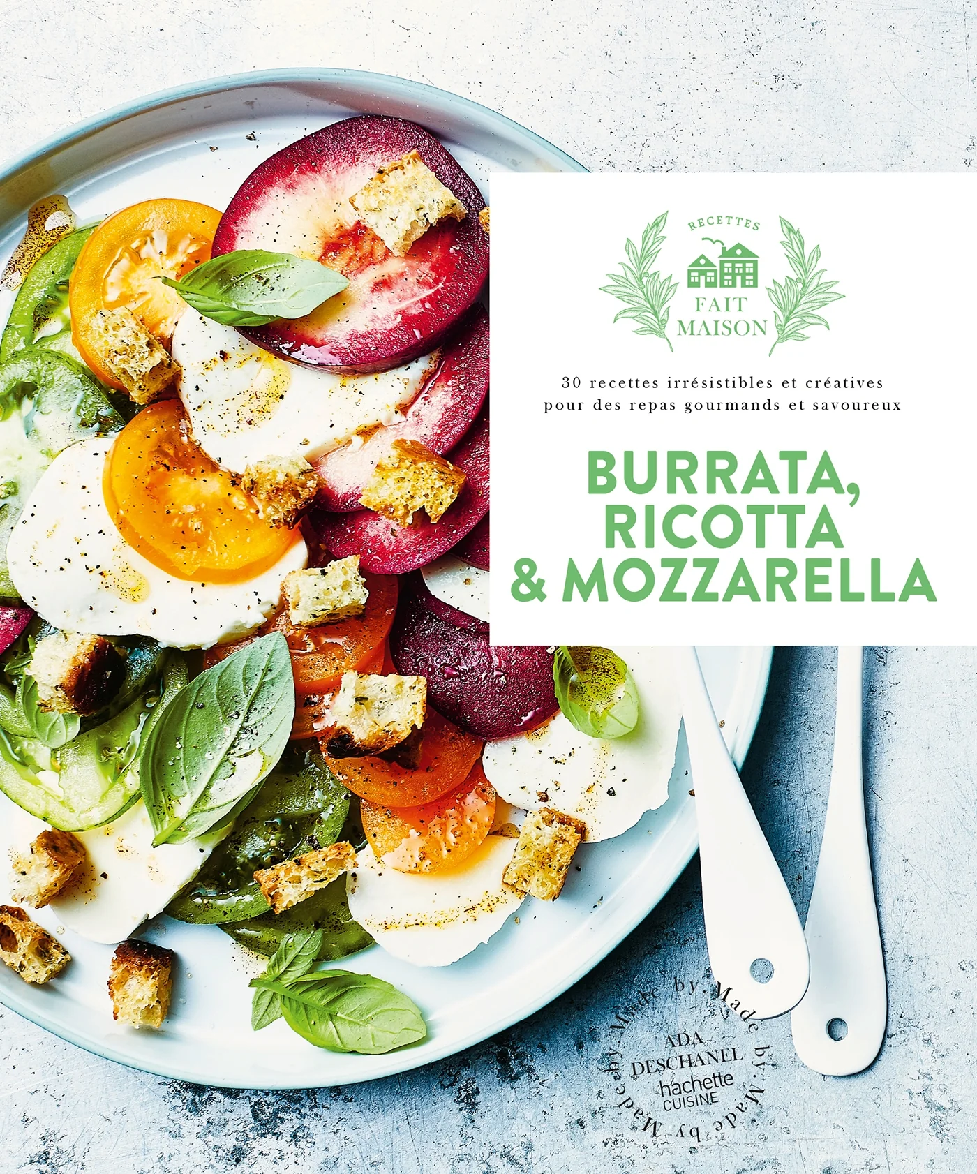 Burrata, ricotta & mozzarella