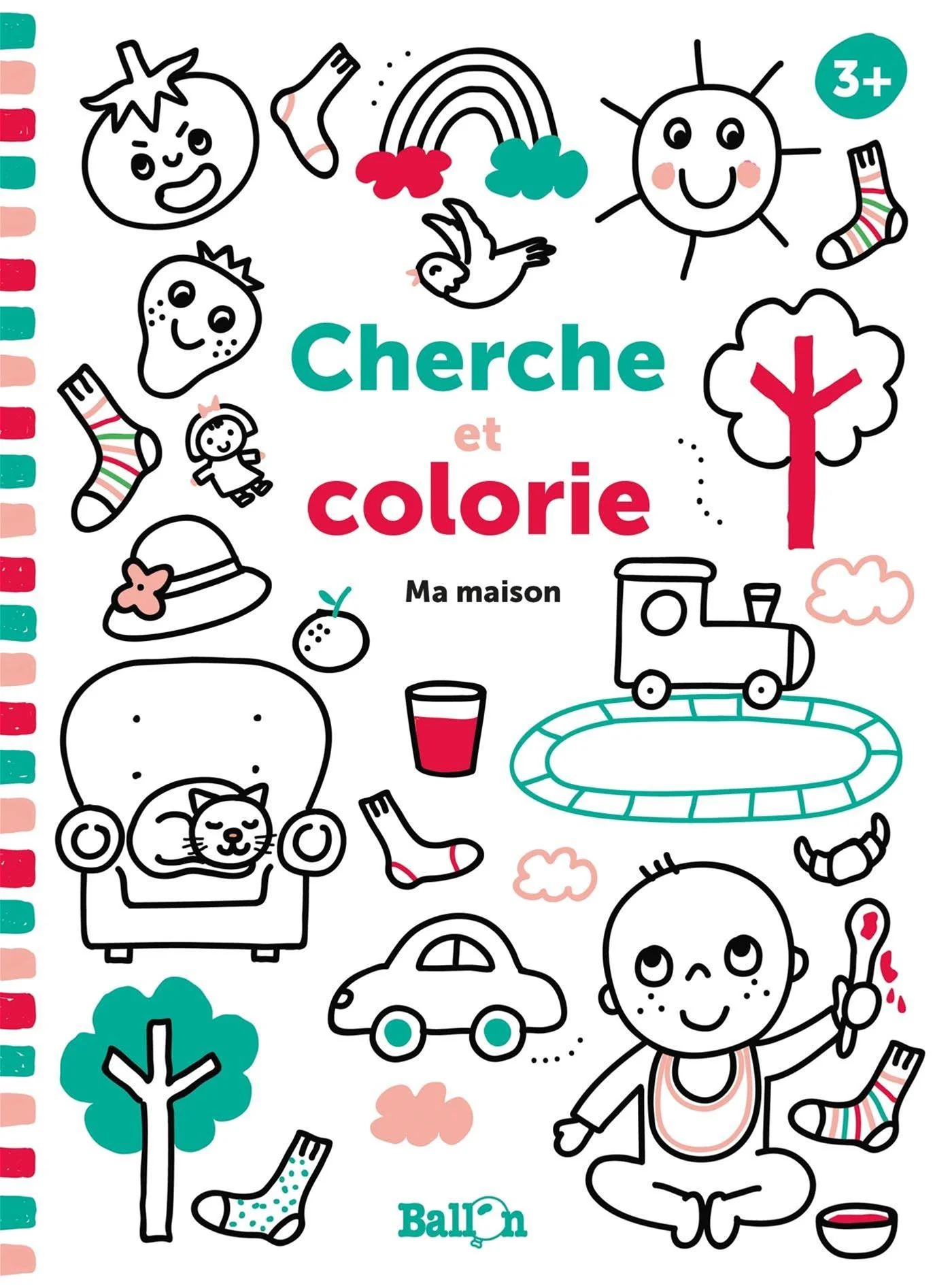 CHERCHE ET COLORIE -MA MAISON