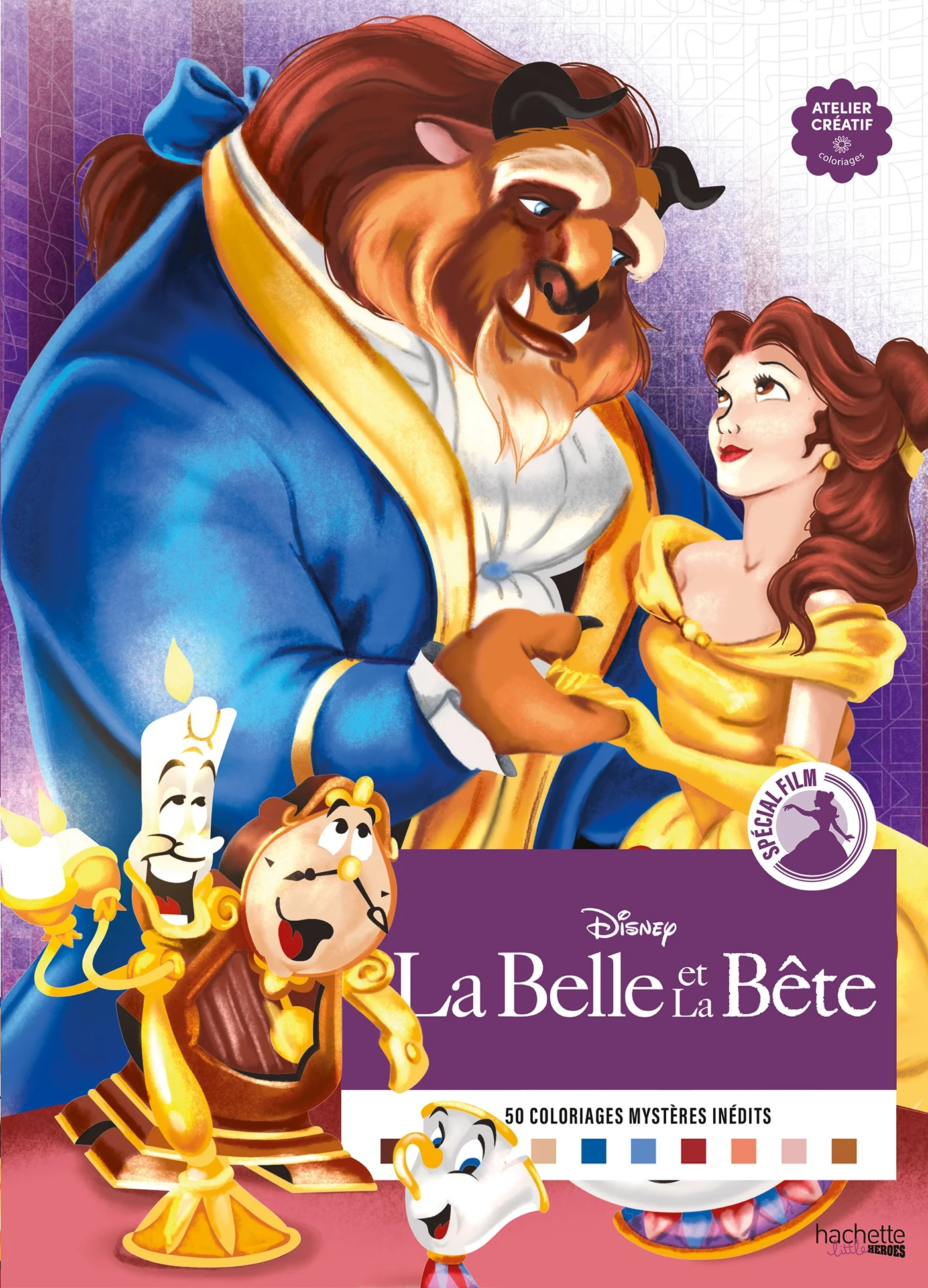 Coloriages mystères Spécial film - La Belle et la Bête