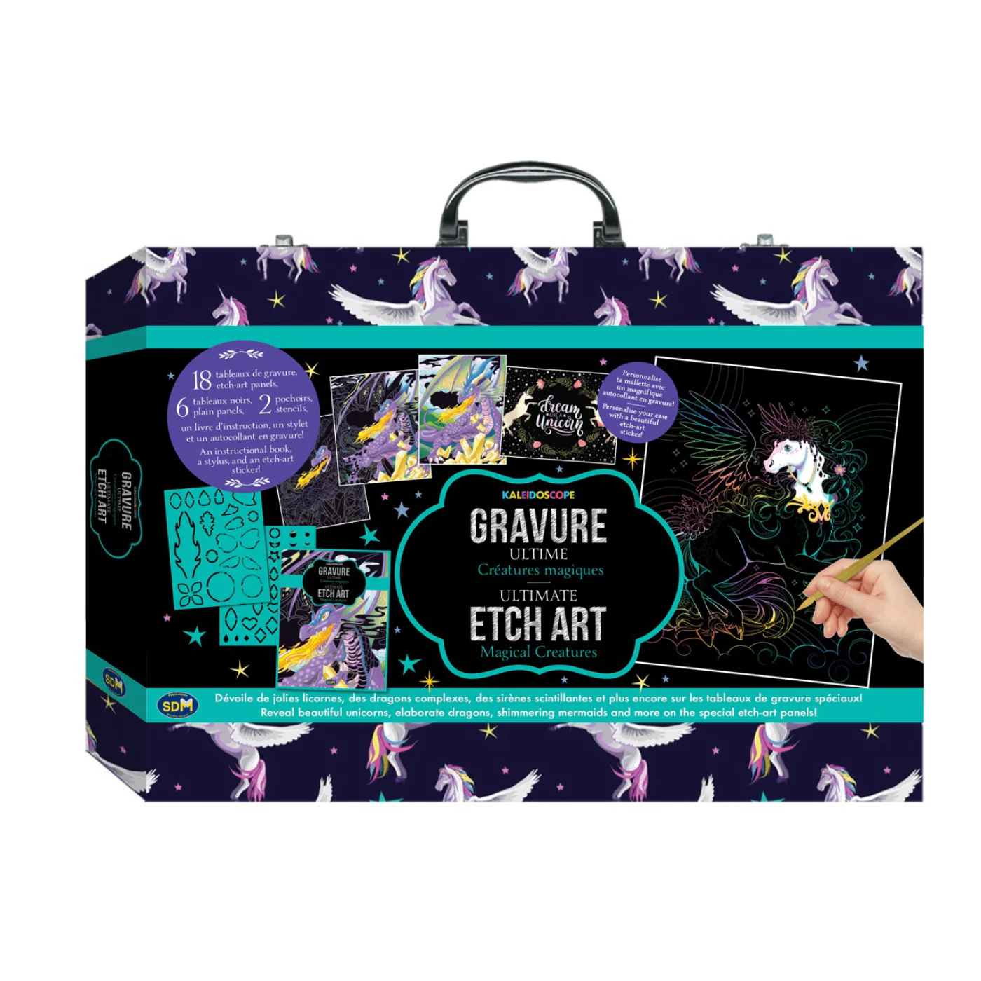 CREATURES MAGIQUES -GRAVURE