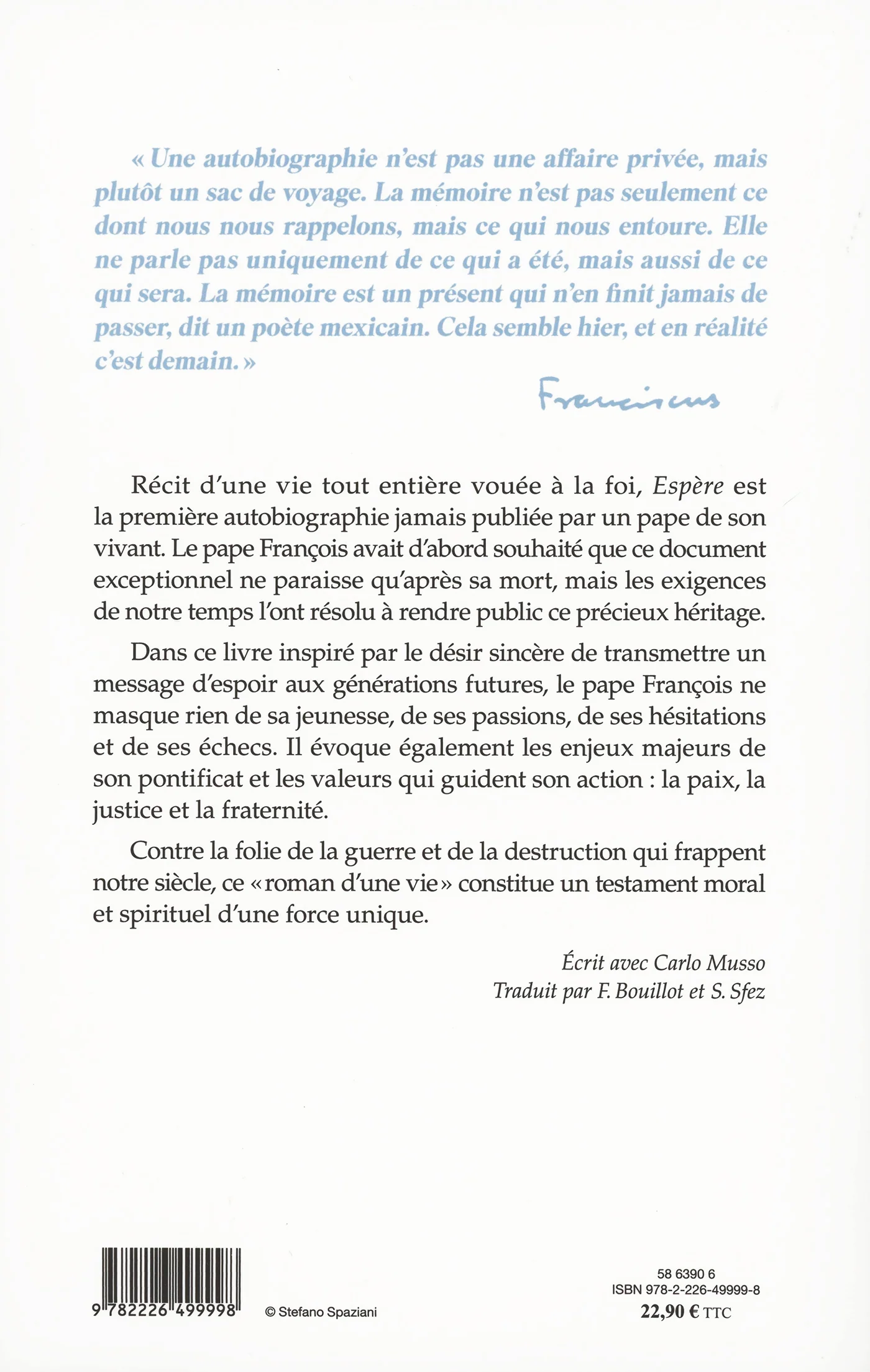 Espère - L'autobiographie du Pape François - Image 2