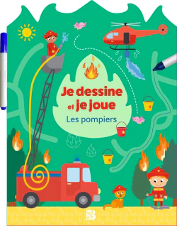 Je dessine et je joue : Pompiers - Image 3