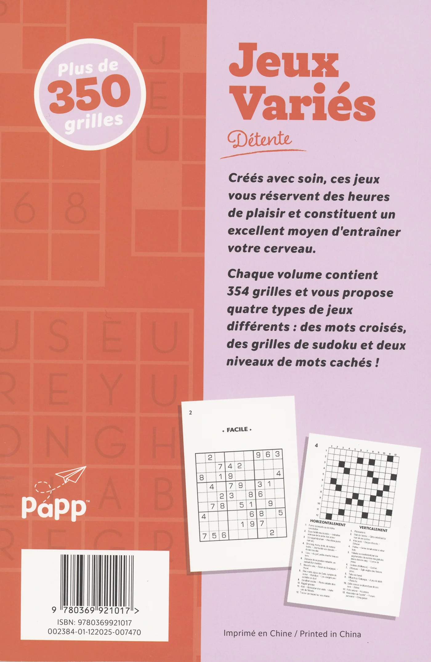 Jeux variés - Plus de 350 grilles - Image 2