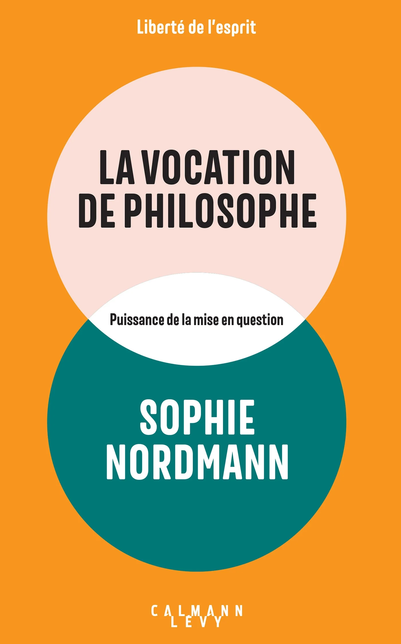 La vocation de philosophe