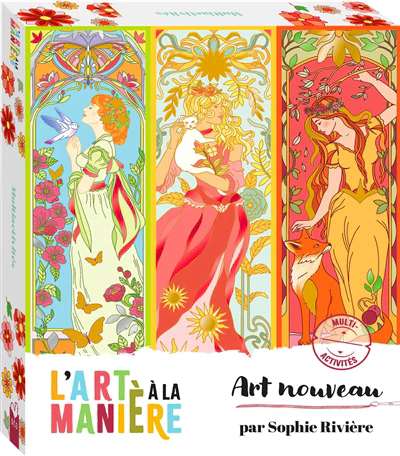 L'art à la manière Art nouveau - coffret avec accessoires - Image 3
