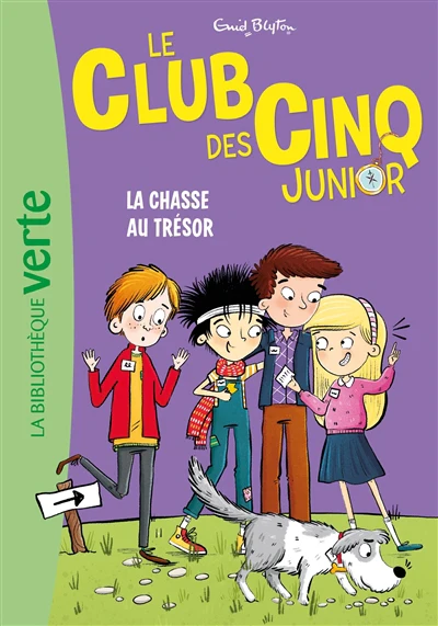 Le Club des Cinq Junior, Tome 19 - La chasse au trésor