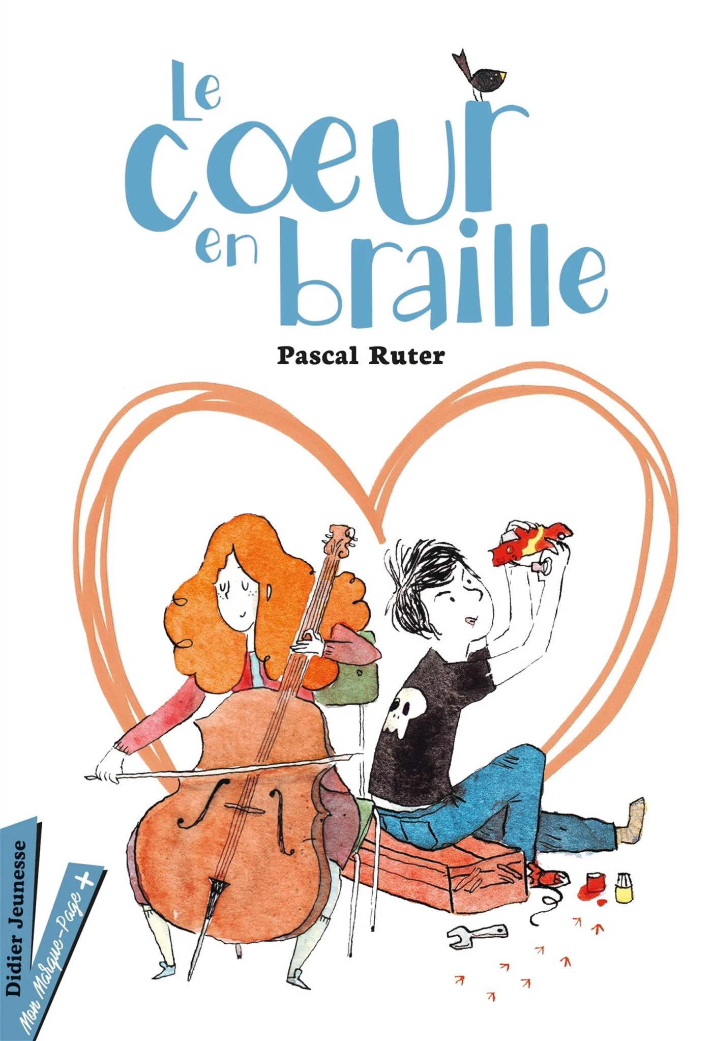 Le coeur en braille