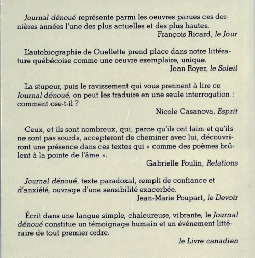 Le journal dénoué - Image 2
