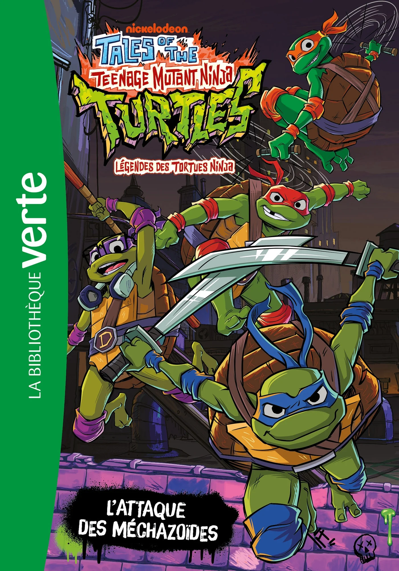 Légendes des Tortues Ninja 01 - L'attaque des Méchazoïdes