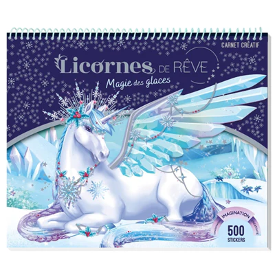 Licornes de rêve - Carnet créatif - Magie des glaces - Image 4