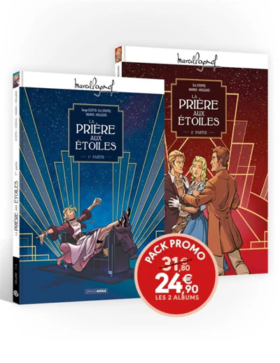 M. Pagnol en BD : La Prière aux étoiles - pack promo vol 01 + vol.02