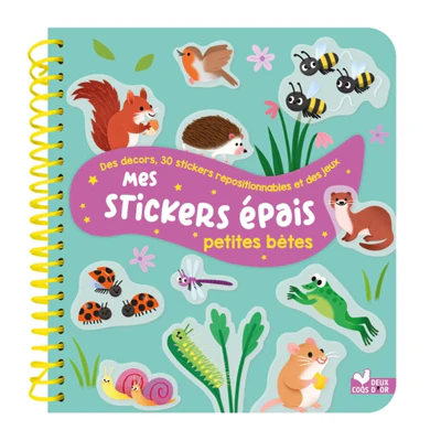 Mes stickers épais - Petites bêtes