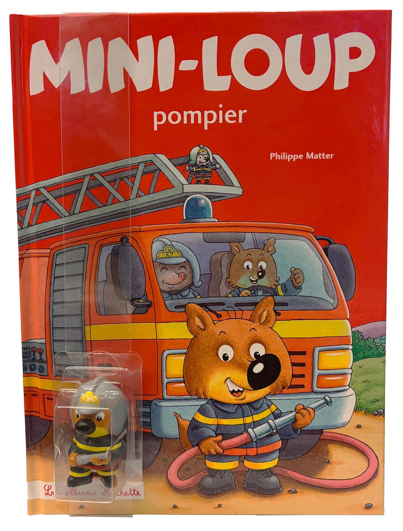 Mini-Loup Pompier avec figurine