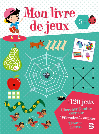 Mon livre de jeux - 5+