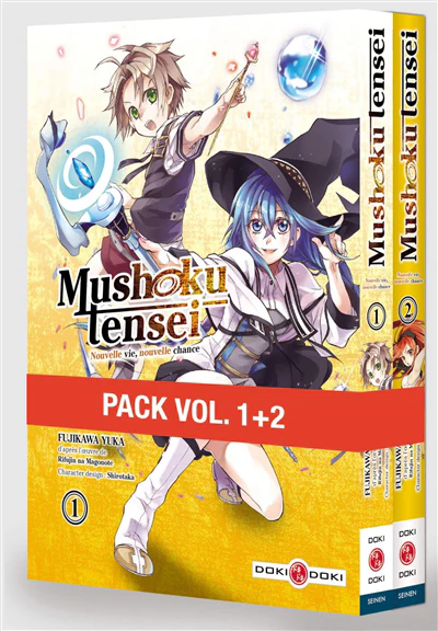 Mushoku Tensei - Pack promo vol. 01 et 02 - édition limitée
