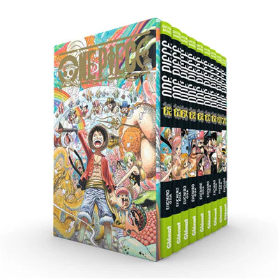 One Piece - Coffret vide Île des hommes-poissons (Tomes 62 à 70) - Image 3