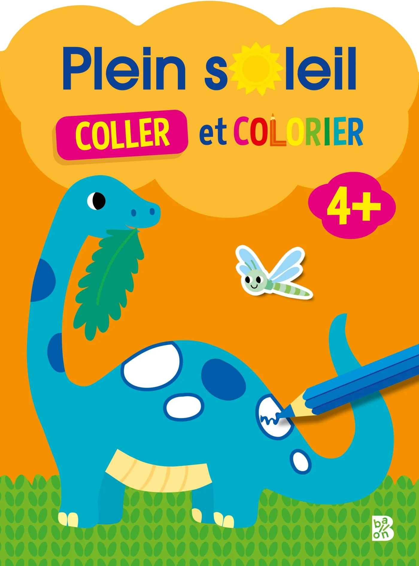 Plein soleil coller et colorier 4+