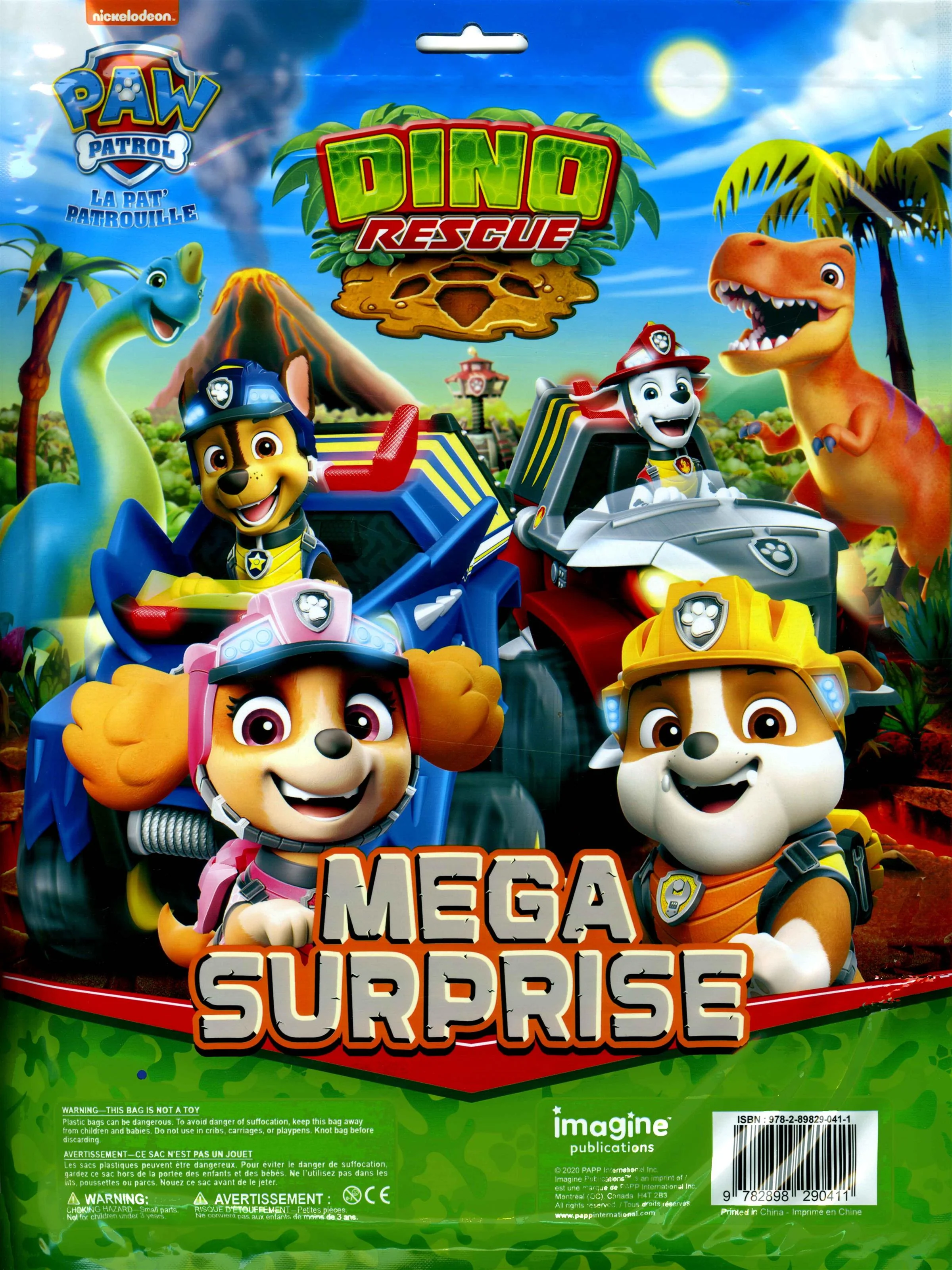 Sac - La Pat'patrouille - Dino rescue - Méga surprise - Image 2