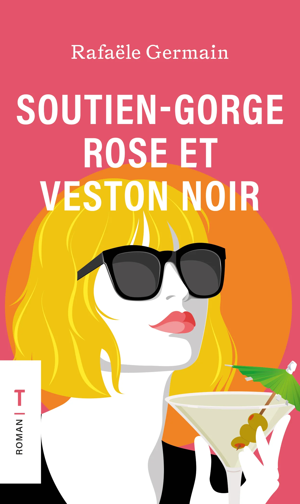Soutien-gorge rose et veston noir  (Format poche)