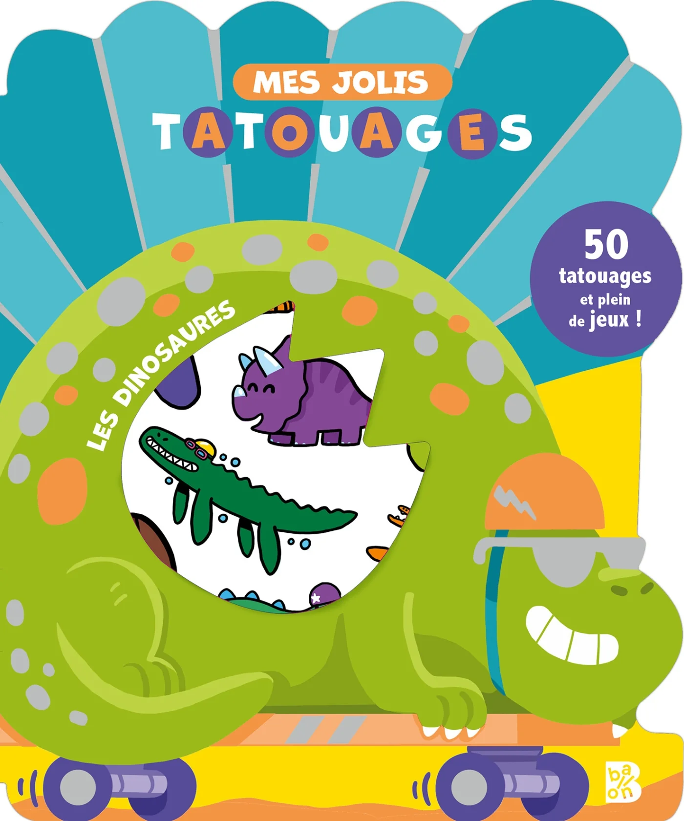 Tatouages avec découpe: Les dinosaures