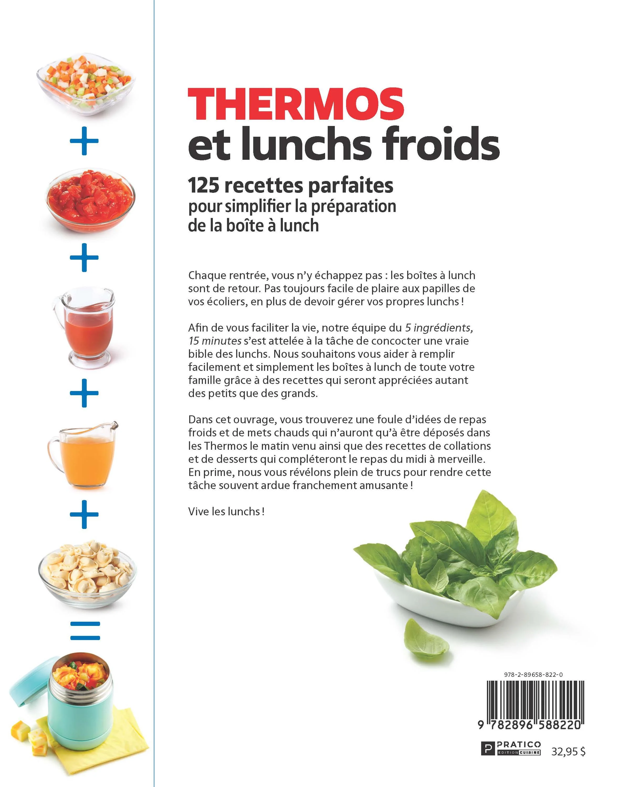 Thermos et lunchs froids : 125 recettes parfaites pour simplifier la préparation de la boîte à lunch - Image 2